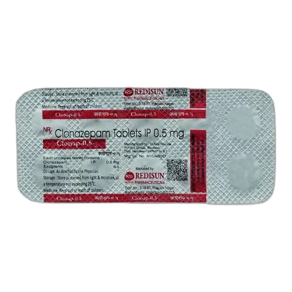 Clonazepam 0.5mg